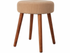 Stolička Home Styling Collection s měkkým manšestrovým se...