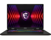 MSI Sword 17 HX B14VGKG-248XPL Intel® Core™ i7 i7-14650HX Laptop 43,2 cm (17") Full HD+ 16 GB DDR5-SDRAM 1 TB SSD NVIDIA GeForce RTX 4070 Wi-Fi 6E (802.11ax) NoOS Šedá