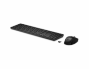 HP 650 Wireless Keyboard & Mouse Black- Anglická klávesnice a myš, černá