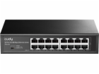 Cudy FS1016 síťový přepínač Fast Ethernet (10/100) Černá