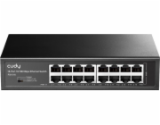 Cudy FS1016 síťový přepínač Fast Ethernet (10/100) Černá