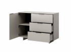 Cama 1D3S Komoda ALMA 120x41,5xH90 kašmír