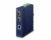 PLANET IGT-1205AT konvertor síťové kabeláže 1000 Mbit/s Modrá