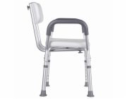 Timago TGR-R KP 355L Sedačka do sprchy s opěrkou zad a madly