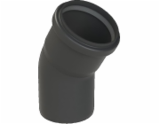 Almeva STARR Koleno 30° DN80 UV stabilní Černá