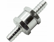 Stříbrný ZPĚTNÝ VENTIL PALIVA 6mm/STŘÍBRNÝ