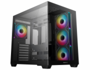 DEEPCOOL Case CG 530 4F, ATX, Průhledná bočnice, černá