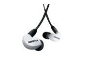 Shure AONIC 215 - sluchátka do uší s jedním měničem a 3,5mm kabelem (bílá)