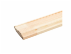 V soklové liště, borovice, 20 x 60 x 2500 mm