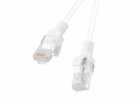 PATCHCORD CAT.6 UTP 1,5M WHITE FLUKE PASSED LANBERG 10-BACK