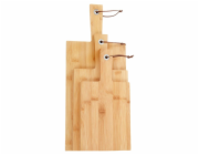 Sada dřevěných prkének na krájení i servírování 3 ks KO-170490560