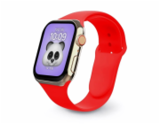 Swissten řemínek pro apple watch silikonový 38 / 40 / 41 mm červený