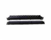 UTP Patchpanel, Cat.6, 24-Port s vyvázáním