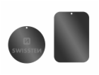 Swissten set kovový lepící štítek a podložka k magnetický...