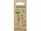 Swissten Data Cable Textile USB / Lightning 1.2 m, white