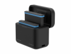 TELESIN 2-slot charger + card storage for Insta360 X4