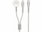 Swissten opletený magnetický kabel 2v1 pro apple watch a ...
