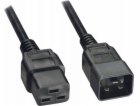 Akyga Kabel napájecí 250V/10A,IEC C14/IEC C15, měď, černá...