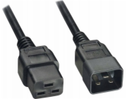 Akyga Kabel napájecí 250V/10A,IEC C14/IEC C15, měď, černá pro UPS/server 3