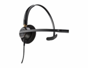 Poly EncorePro 510D - EncorePro 500 series - náhlavní souprava - náhlavní - kabelové - Quick Disconnect - černá - kompatibilní s TAA - Certified for Skype for Business