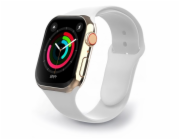 Swissten řemínek pro apple watch silikonový 38 / 40 / 41 mm bílý