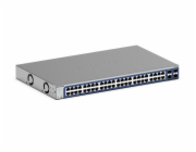 NETGEAR GS748Tv6 Řízený L2/L3/L4 Gigabit Ethernet (10/100/1000) Černá, Šedá