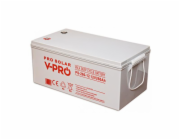 Baterie 12V 260Ah V-PRO SOLAR DEEP CYCLE