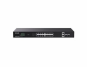 Tenda TEG1120P-16-250W (16xPoE 802.3af/at 10/100/1000Mbps, Uplink 2xRJ45 + 2xSFP) 230W
