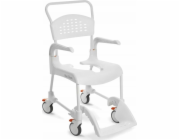 ETAC Clean 55 cm / 2 brzdy Invalidní vozík s funkcí WC Bílý