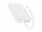 Baseus Mini 10000mAh 30W magnetická powerbanka (bílá) Bay...