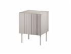2ks noční stolek ISLA 44,5x40x59 kašmírový matný