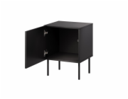 Cama Noční stolek 2 ks ISLA 44,5x40x59 černý matný