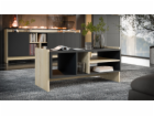 Cama Lavice/stůl PORTO 100x50x46 dub/černá