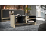 Cama Lavice/stůl PORTO 100x50x46 dub/černá