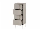 Cama 4S TRESSE komoda 50x40x125 kašmírová matná