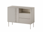 Cama 1D2S TRESSE komoda 100x40x75 kašmírová matná