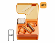 Sluchátka TWS QCY MeloBuds Neo T31 (oranžová)