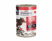 WIEJSKA ZAGRODA Monoprotein Beef - vlhké krmivo pro psy - 400g