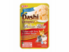 INABA CAT Dashi Delights Jemné vločky Kuře s tuňákem a lo...