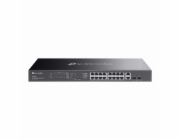 TP-Link Omada ES220GMP síťový přepínač Řízený L2 Gigabit Ethernet (10/100/1000) Podpora napájení po Ethernetu (PoE) Černá