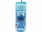 Láhev na vodu s brčkem pro děti STOR 75036 430 ml Stitch ...