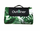 OUTLINER Kempingová podložka Outliner, bílá/zelená, 200 x...