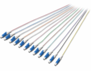 Digitus LC Fiber PigTail, LooseBuffer,09/125, OS1, 2m, 12 ks