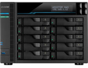 Asustor Lockerstor 10 AS6510T NAS Tower Intel Atom® C3538 8 GB DDR4 0 TB ADM Black