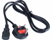 Akyga Napájecí kabel PC C13 / UK BS 1363 1.5m