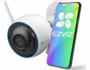 EZVIZ IP kamera H3 3K/ Wi-Fi/ 5Mpix/ krytí IP67/ objektiv 2,8mm/ H.265/ IR přísvit až 30m/ bílá