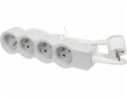 Legrand Predlžovačka Štandard 4x2P+T 3m kábel biela/svetlosivá