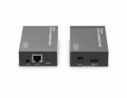 Digitus AV adaptér HDMI extender 1080p 60Hz 120m po kroucené dvoulinkě Cat.6/6A/7/8 HDCP 1.3 IR, sada