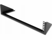 Digitus Nástěnný držák pro 19palcové zařízení, 2U, černá