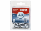 NOVUS Rivets M 6 X 15 ALU 10pc
